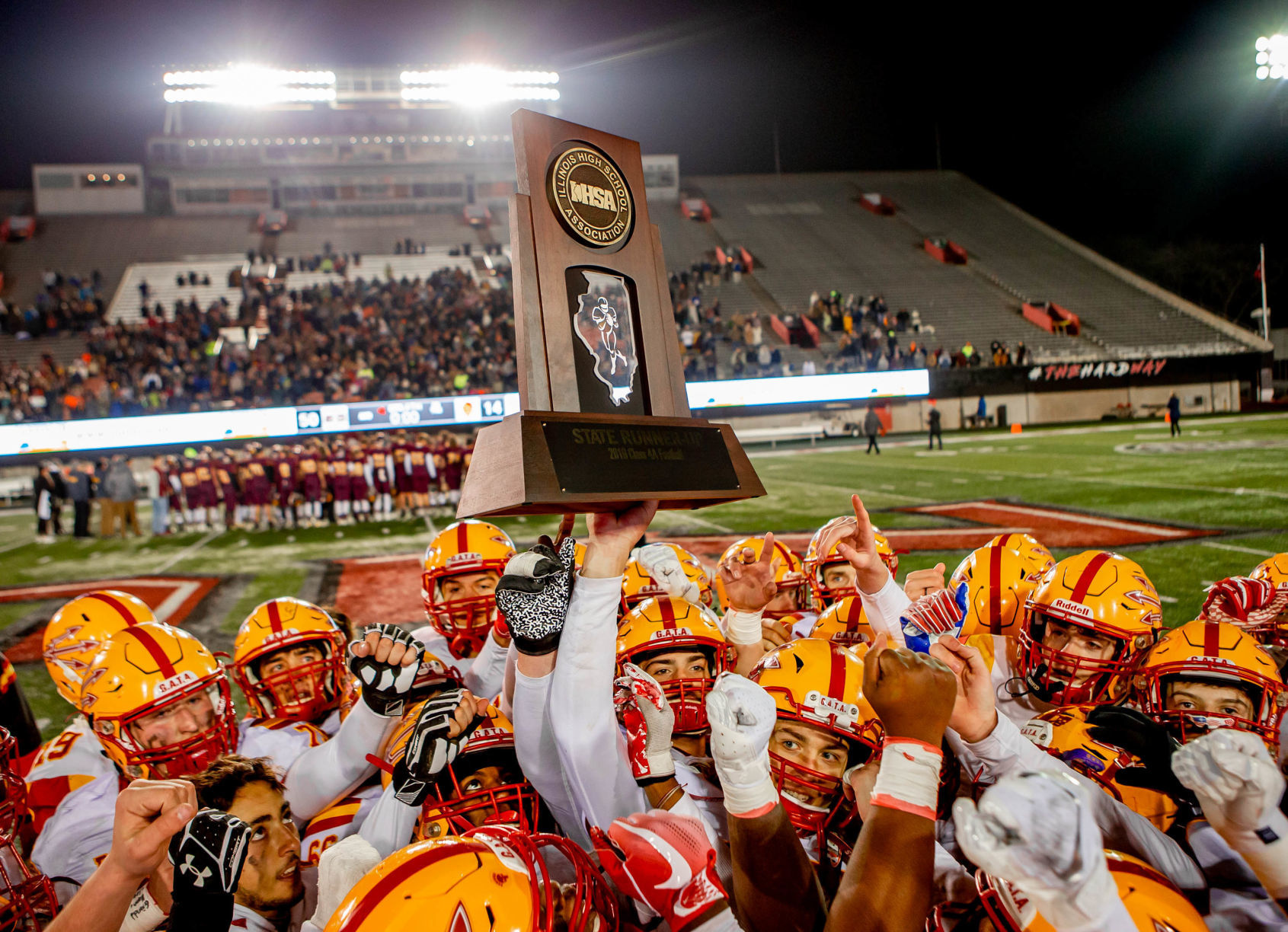 IHSA 4A Championship: Murphysboro Red Devils at Richmond-Burton Rockets